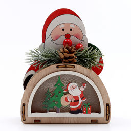 Декор с подсветкой Дед Мороз, 12112.5 см - Simaland фото 3