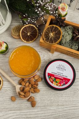 Солевой скраб для тела Витаминный - Siberina фото 4