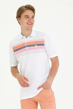 U. S. Polo Assn Мужская футболка с воротником-поло Brick - U.s. polo assn фото 10