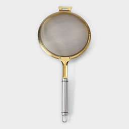 Сито для просеивания Magistro Arti gold, 6?16?35 см, золотистая  фото 4