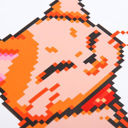 Защитная самоклеящаяся пленка на месте кормления/туалета питомца Кот-пиксель 25х50 см - Simaland фото 5