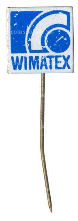 Значок рекламный Wimatex (Германия)