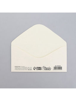 Цена за 10 шт. Конверт для денег «Маленький вклад в мечту», 16.5×8 см