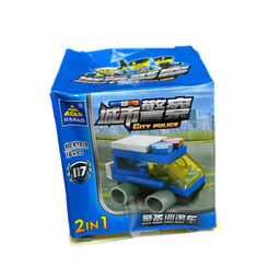 УЦЕНКА. Конструктор SLUBAN 510 дет. "Мобил. полицейский участок + джип и мотоцикл" (М38-B1219): дефект коробки