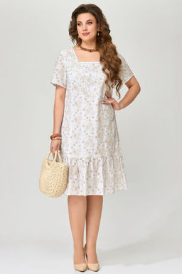 Платье FITA 1193 кофейный  фото 93