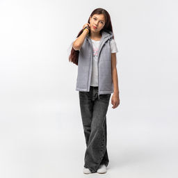 RODOS Жилет детский демисезон М-313 Лайм  фото 38