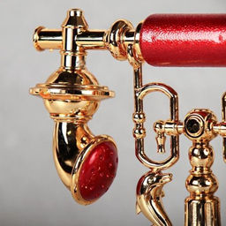 Часы настольные Телефон 15х12х19 см / А527 /уп 72/ - Галеонтрейд фото 8