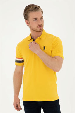 Футболка мужская U.S. Polo Assn шафрановая