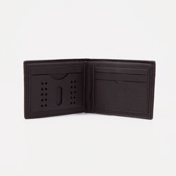 Портмоне без застёжки, для купюр, для карт, цвет коричневый - Simaland фото 3