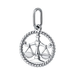 Подвеска из серебра без вставки, Л-12863