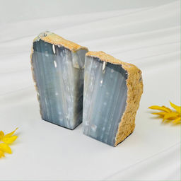 Держатель для книг из Агата (Мадагаскар)