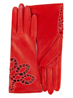 Перчатки женские ш/п F-IS0166 coral