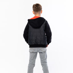 RODOS Куртка для мальчика демисезон М-222/1 (Милано) Чёрный/Красный