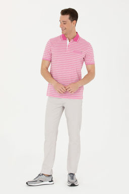 Мужская розовая футболка Неожиданная скидка в корзине - U.s. polo assn фото 11