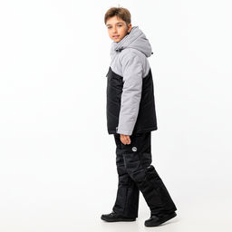 RODOS Утеплённый костюм для мальчика зима М-228д Синий/Васильковый  фото 68