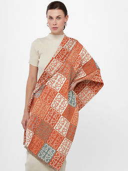 в составе ШЕРСТЬ и КАШЕМИР Большой, мягкий, теплый двусторонний палантин - Tantino фото 3