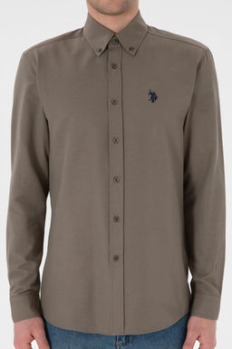 Erkek Vizon Uzun Kollu Basic G_mlek Sepette S_rpriz _ndirim - U.s. polo assn фото 7