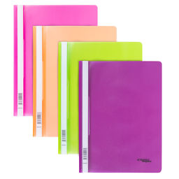 Expert Complete Trend NEON Папка-скоросшиватель A4 140/180 мкм волокно 20 шт. желтый 216309