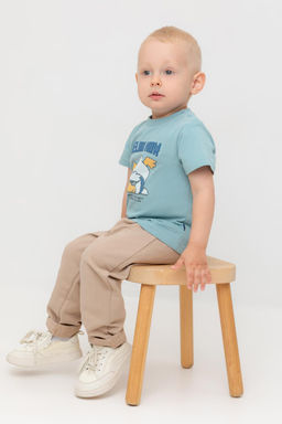 Crockid _ КР 302756/турмалин к568 фуфайка (футболка) д/мал яс  фото 5