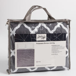 Покрывало LoveLife евро макси Morocco morning 240*2105см, микрофайбер, 100% п/э  фото 4