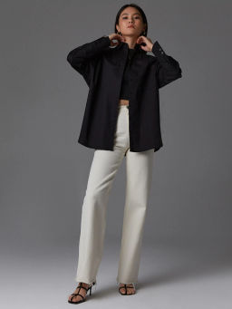 Блузка женская дл. рук. T-lab TL-BT-007 черный фото 2