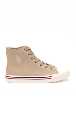 Женская бежевая спортивная обувь - U.s. polo assn фото 2