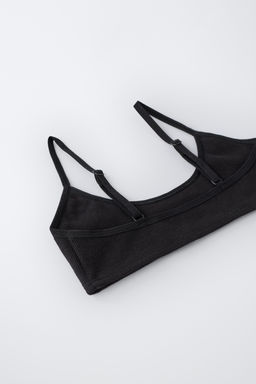 9-14 A?OS/ PACK TRES TOPS ETIQUETA / Blanco / Negro - Zara фото 3