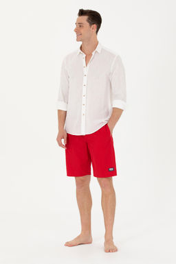 U. S. Polo Assn Мужские красные шорты для плавания - U.s. polo assn фото 11