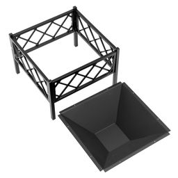 Костровая чаша «Брюгге», 57×57×40 см, толщина стали 3 мм