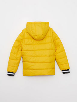 Kap??onlu Basic Erkek ?ocuk ?i?me Mont - Waikiki фото 3