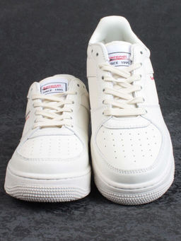 05-P112-3 BEIGE Кроссовки женские (искусственная кожа)