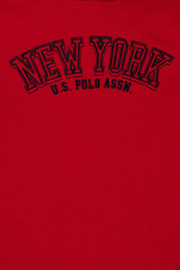 U. S. Polo Assn Красная толстовка с капюшоном для девочки - U.s. polo assn фото 13