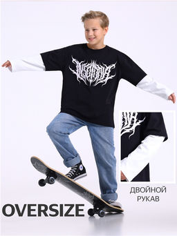 лонгслив 1ПДЛД4585001 - Апрель фото 4