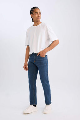 Sergio Regular Fit Normal Bel Boru Paca Jean K?sl?k Pantolon - Defacto фото 3