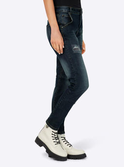 Полусапожки, кремово-черные - Heine фото 7