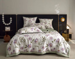 Одеяло Mency двухстороннее с простыней и наволочками ODMENHD09 Семейный