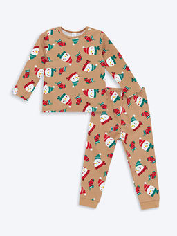 Y?lba?? Temal? Erkek ?ocuk Pijama Tak?m?