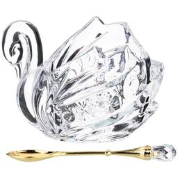ИКОРНИЦА MUZA CRYSTAL С ЛОЖКОЙ 11*7*8,5 СМ. - Lefard фото 3