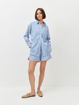 Шорты в полоску на высокой посадке - TO BE ONE фото 6