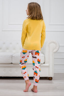 Пижама детская из интерлока Улыбка кот игрун - Амадэль фото 11