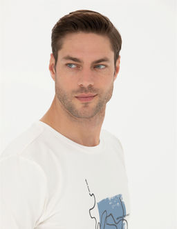 Ekru Regular Fit Sweatshirt - Pierre cardin фото 2