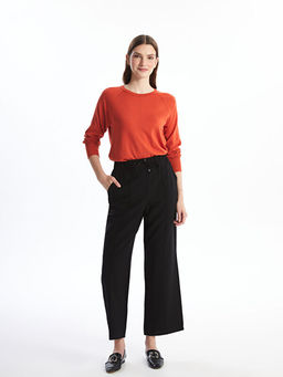 Beli Lastikli Loose Fit Kad?n Pantolon