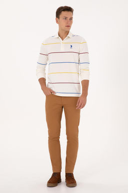 Erkek Camel Kanvas Pantolon