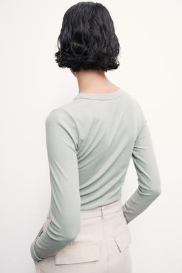Camiseta de canale con modal - H&m фото 8