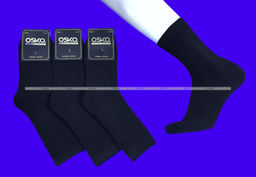 Цена за 6 пар. 6 ПАР - OSKO Термоноски мужские внутри махра
