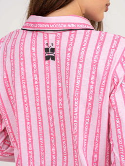 Халат женский, цвет розовый - Текс-плюс фото 6