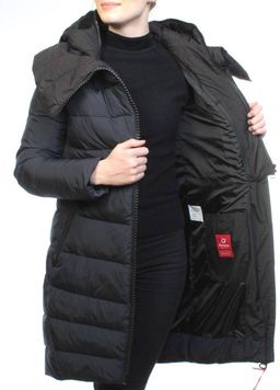 16010 NT. BLUE Пальто женское зимнее (200 гр. холлофайбер)