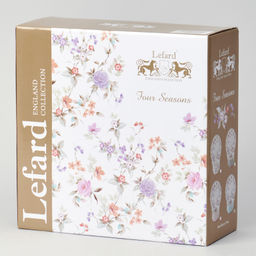 НАБОР ДЛЯ ЗАВТРАКА LEFARD ВРЕМЕНА ГОДА 2 ПР. 440 МЛ ГОЛУБОЙ  фото 2