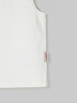 Комплект маек для девочек Пудра/Молоко 2 шт - Bungly фото 5