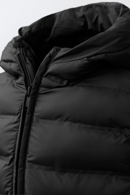 CHALECO ULTRALIGERO CAPUCHA WATER REPELLENT / Negro - Zara фото 4